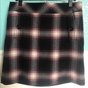 Ann Taylor Loft Plaid Skirt